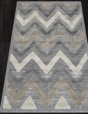 Ковер TUNIS 6606A WHITE / L.GRAY