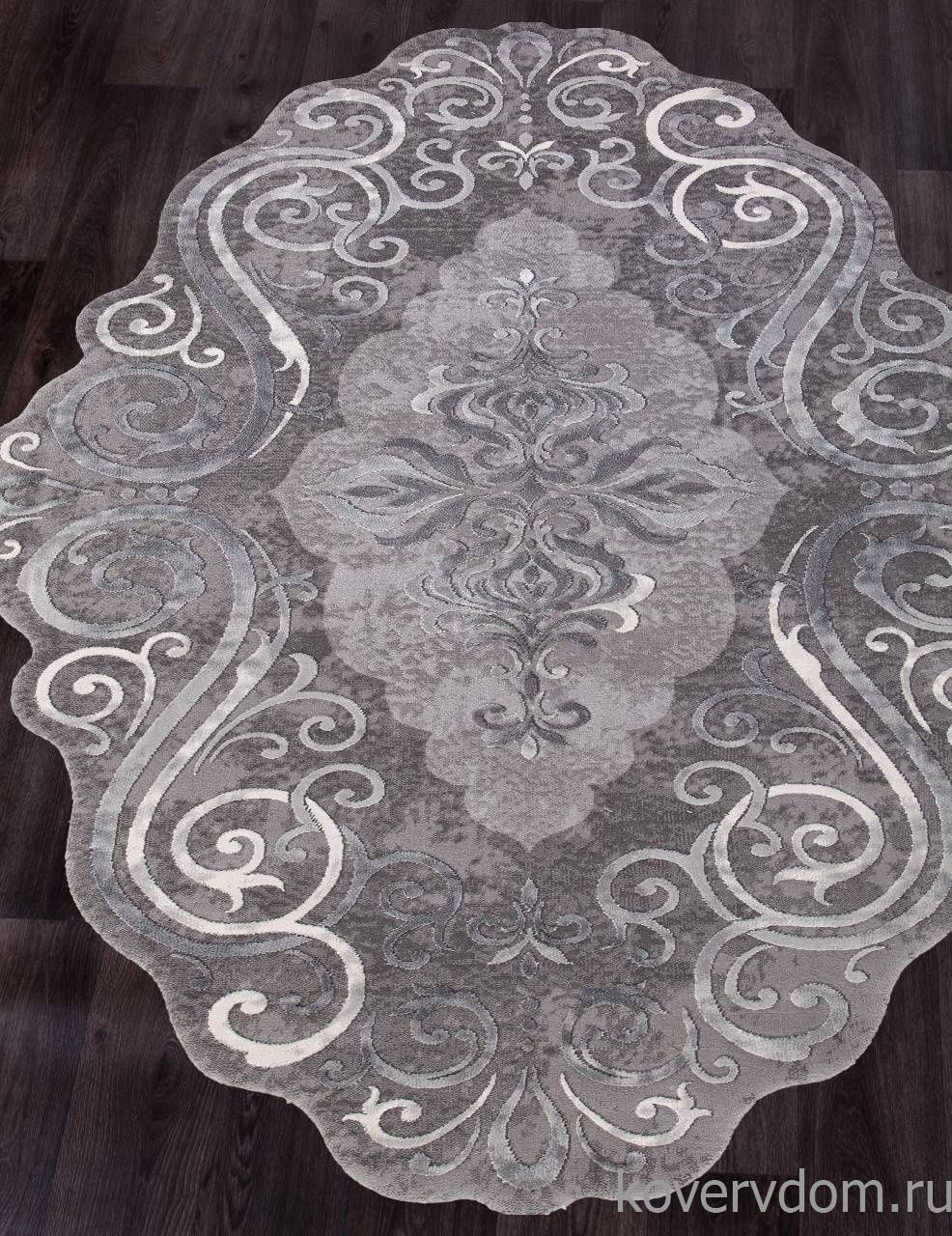 Ковер SAFIR 00858G GREY / GREY Ковер SAFIR 00858G GREY / GREY