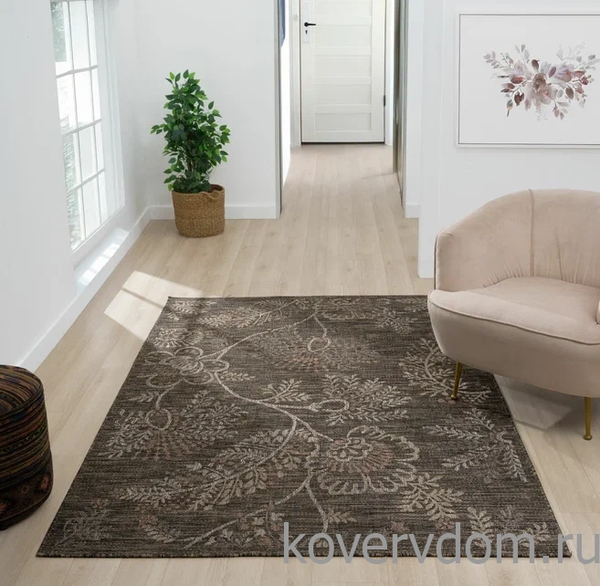 Ковер-циновка MARCA VE69A DARK BROWN