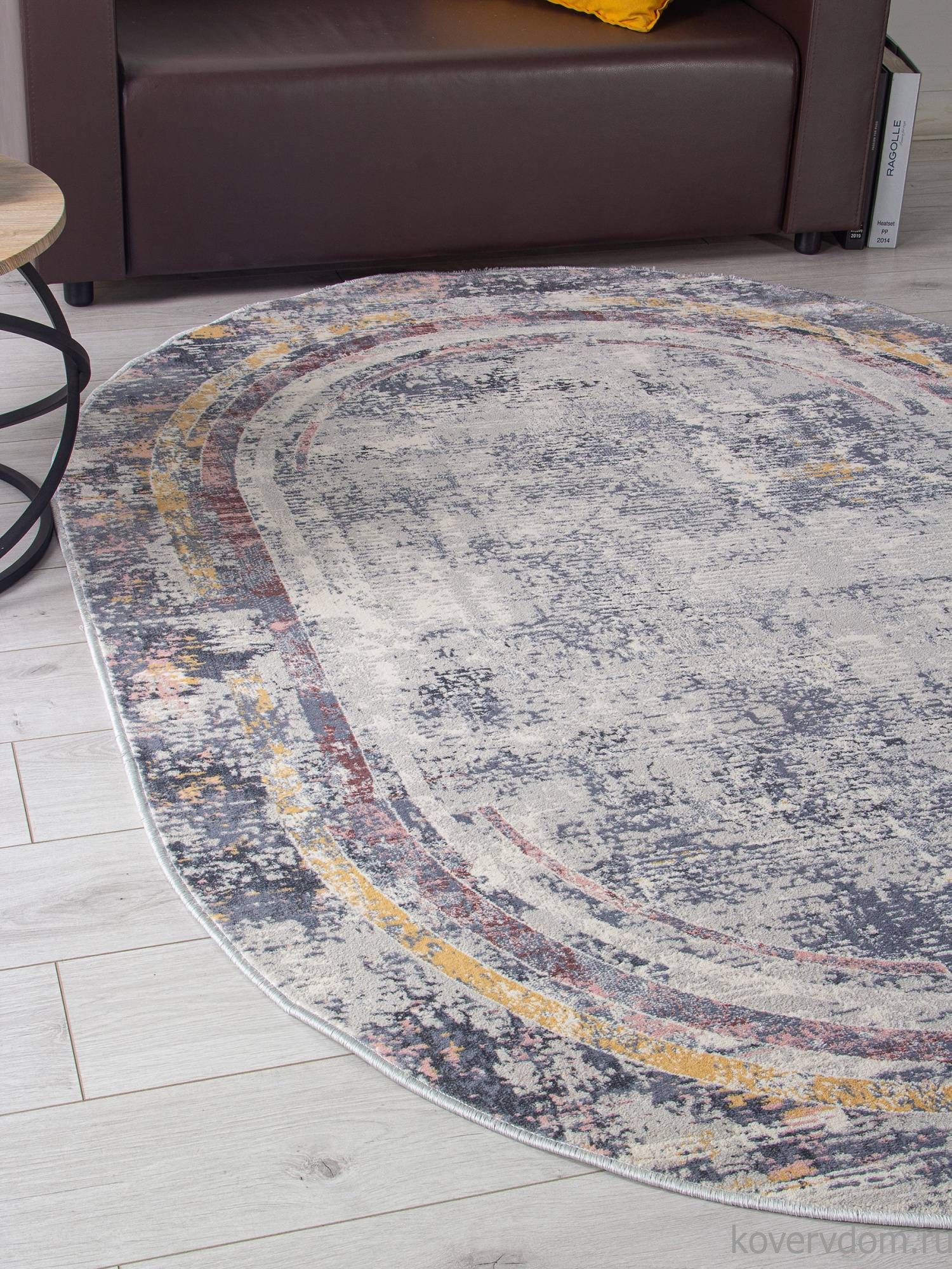 Ковер ZUMMA F258 PINK Овал