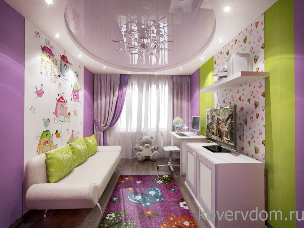 Ковер для детей Бабочки FANTASY 12006-170