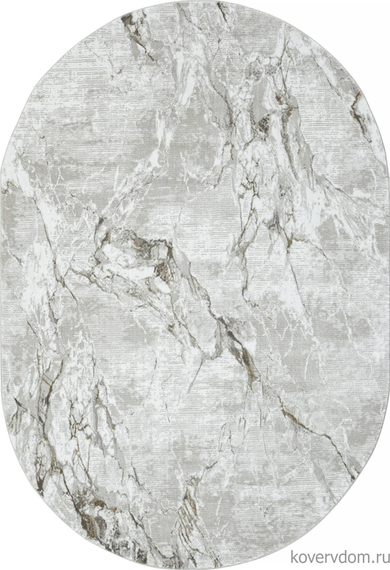 Ковер NENSI GL071E BROWN / BROWN Овал