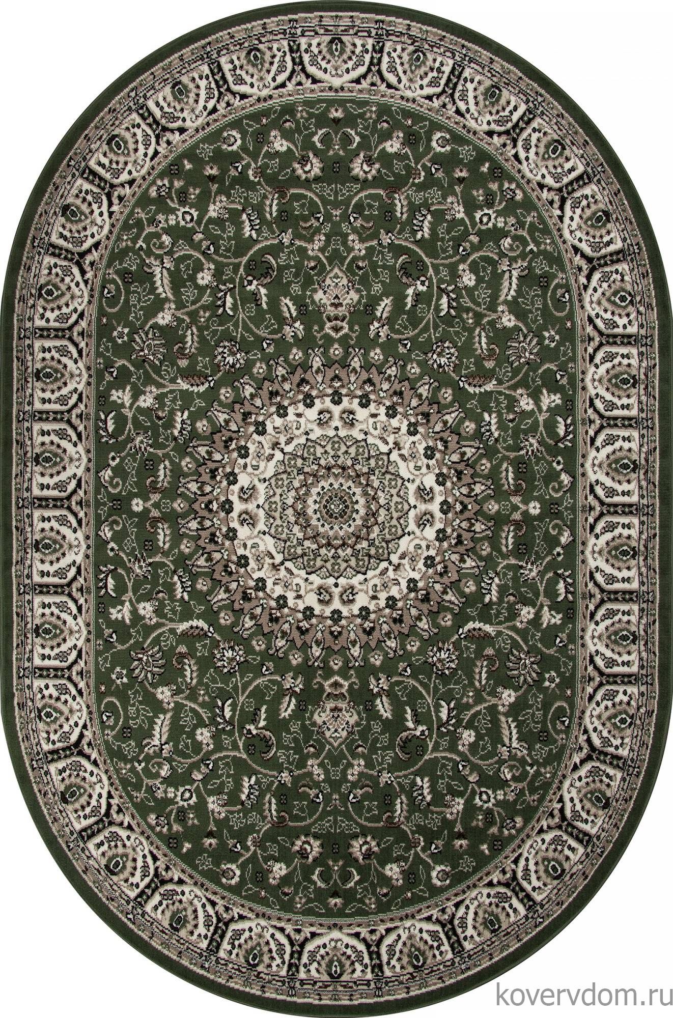 Ковер GAVANA D409 GREEN Овал Ковер GAVANA D409 GREEN Овал