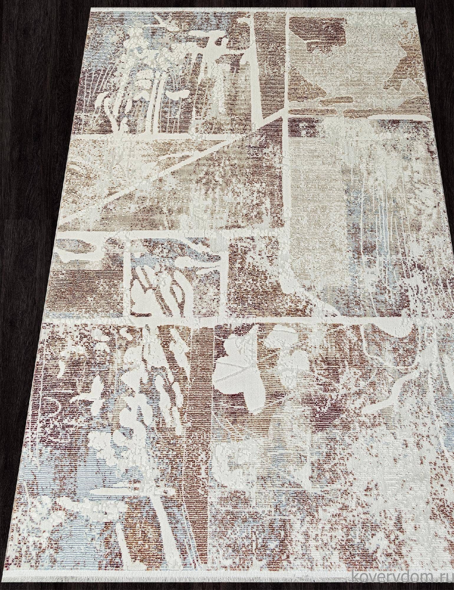 Ковер ASADU 00712F L.BLUE FDY / BEIGE FDY Ковер ASADU 00712F L.BLUE FDY / BEIGE FDY