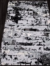 Ковер Valentino Y505A LIGHT GREY SHIRINK / BLACK