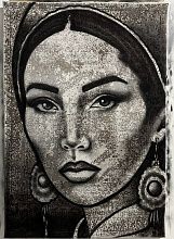 Ковер серый PICTURES PC 80 GRAY-BEIGE