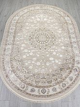 Ковер ZARINA A050B L.BEIGE / CREAM Овал