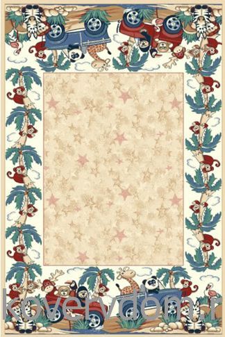 Детский ковер Сафари 40532-01 Детский ковер Сафари 40532-01