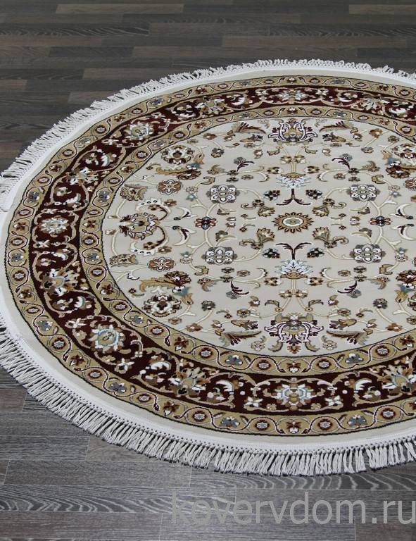 Ковер SHAHREZA D210 CREAM-RED 2 Круг