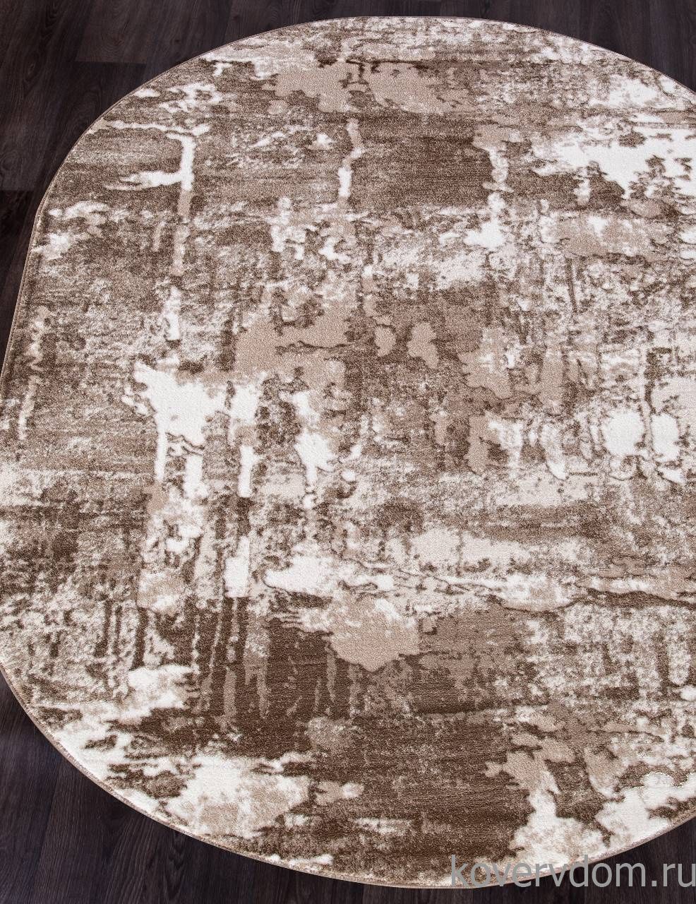 Ковер MARDAN 5022A VIZON COKEN / BROWN Овал Ковер MARDAN 5022A VIZON COKEN / BROWN Овал