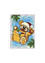 Новогодний сувенирный коврик 91034