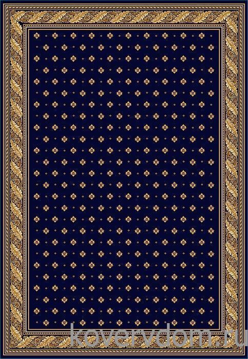 Ковер в кабинет или бильярдную 40043-38 темно-синий Ковер в кабинет или бильярдную 40043-38 темно-синий