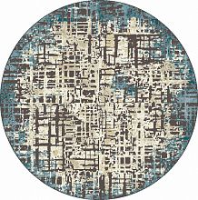 Ковер SERENITY D730 BLUE Круг