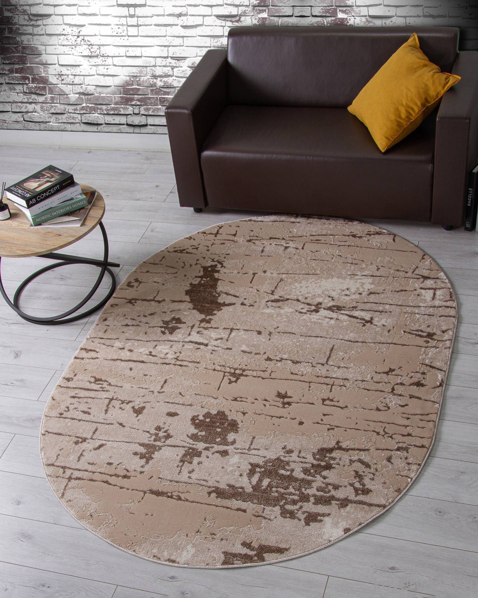 Ковер ALABAMA F174 BEIGE Овал Ковер ALABAMA F174 BEIGE Овал