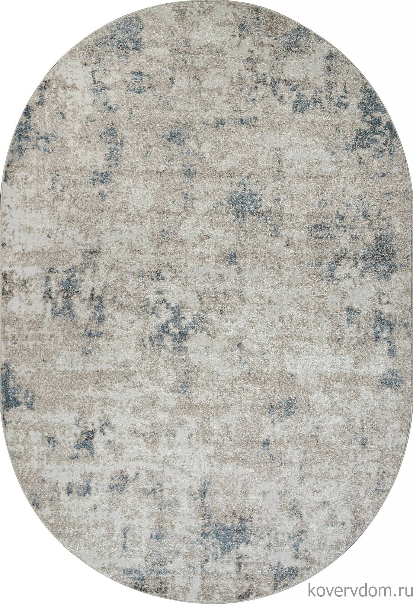 Ковер NATUREL-A F232 BEIGE-BLUE Овал