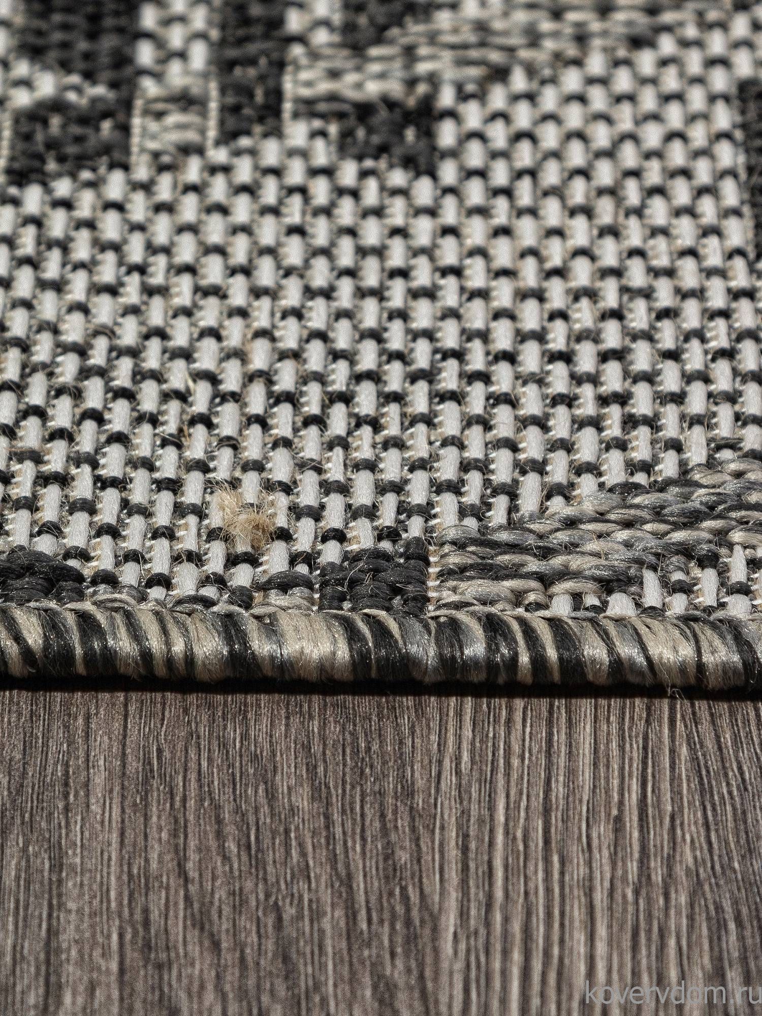 Ковер-циновка KAIR S135 BLACK-GRAY