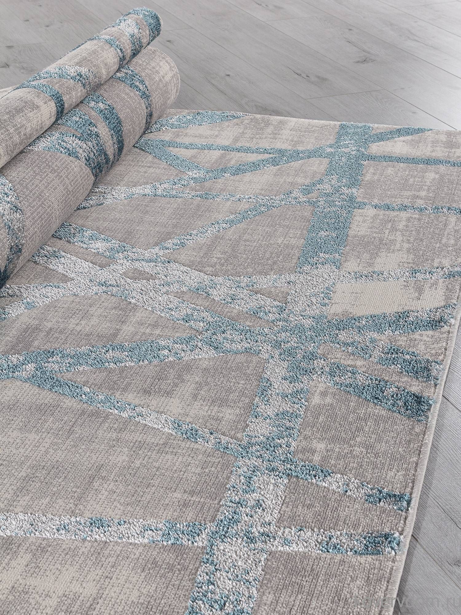 Ковер LIMAN F478 GRAY-BLUE