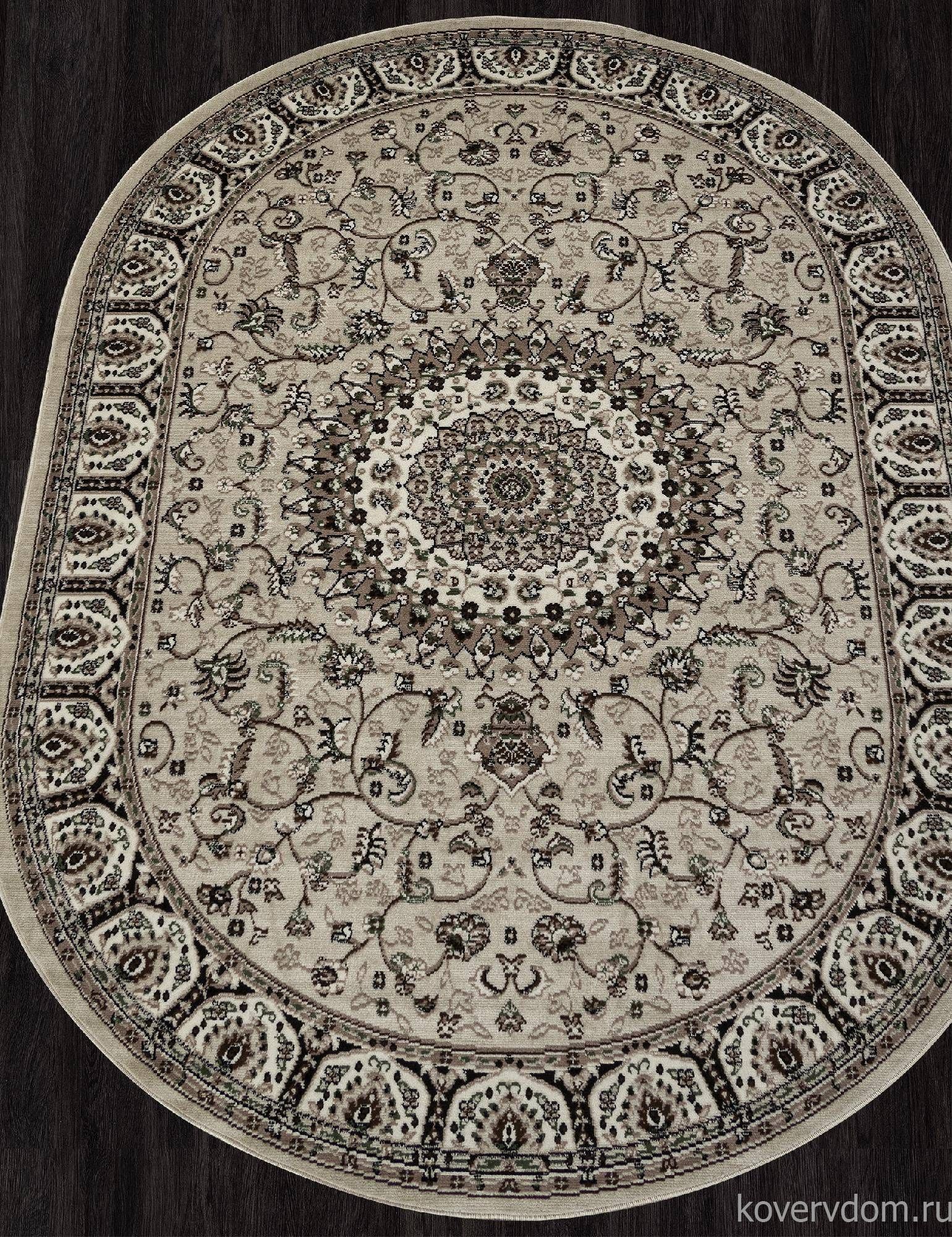 Ковер GAVANA D409 BEIGE Овал Ковер GAVANA D409 BEIGE Овал