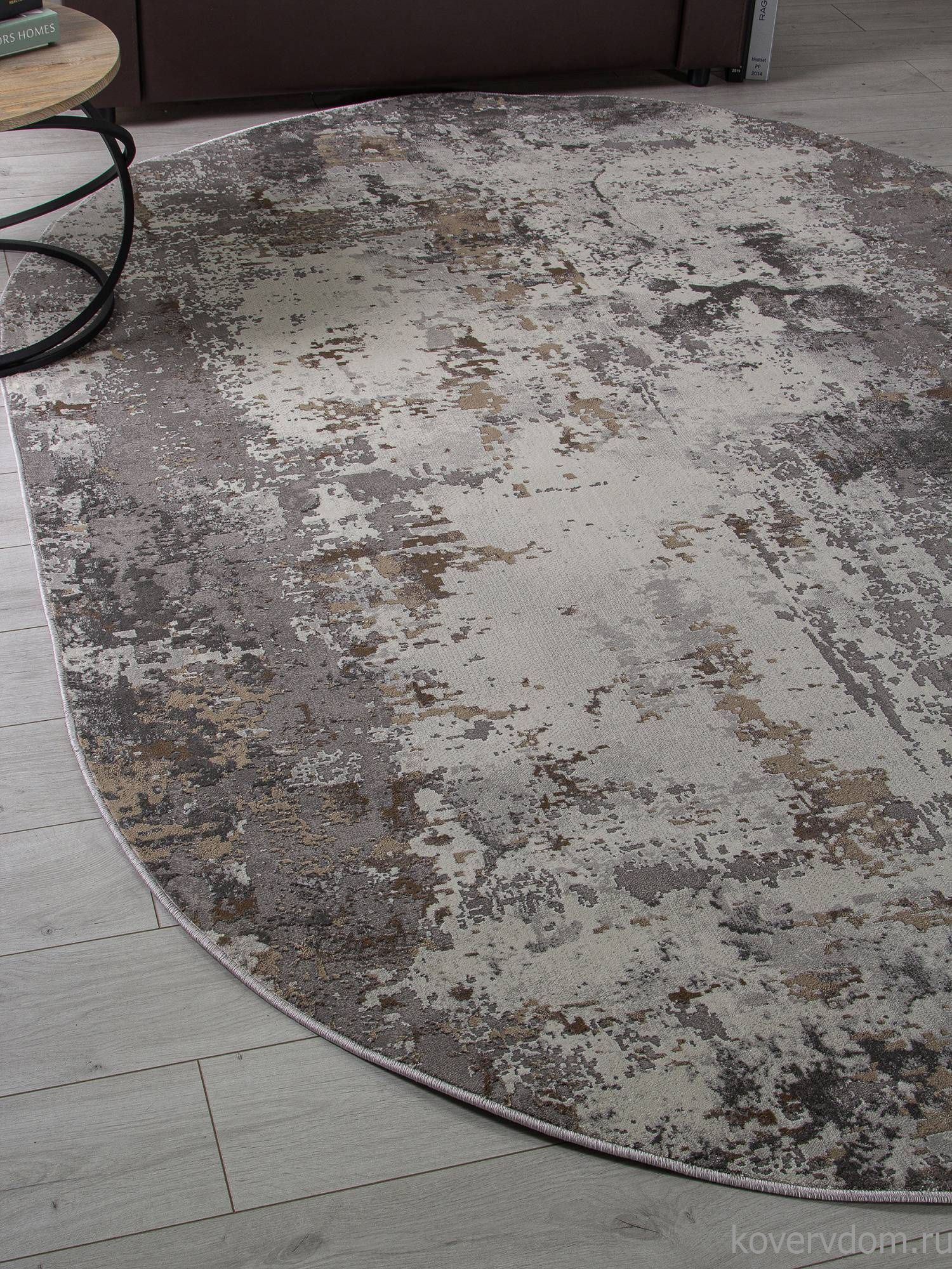 Ковер GRAFF 3319 GRAY-BEIGE Овал