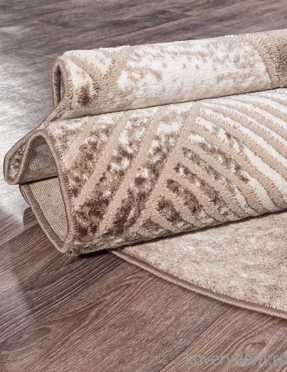 Ковер MARDAN 5024A VIZON SHRINK / BROWN Овал Ковер MARDAN 5024A VIZON SHRINK / BROWN Овал