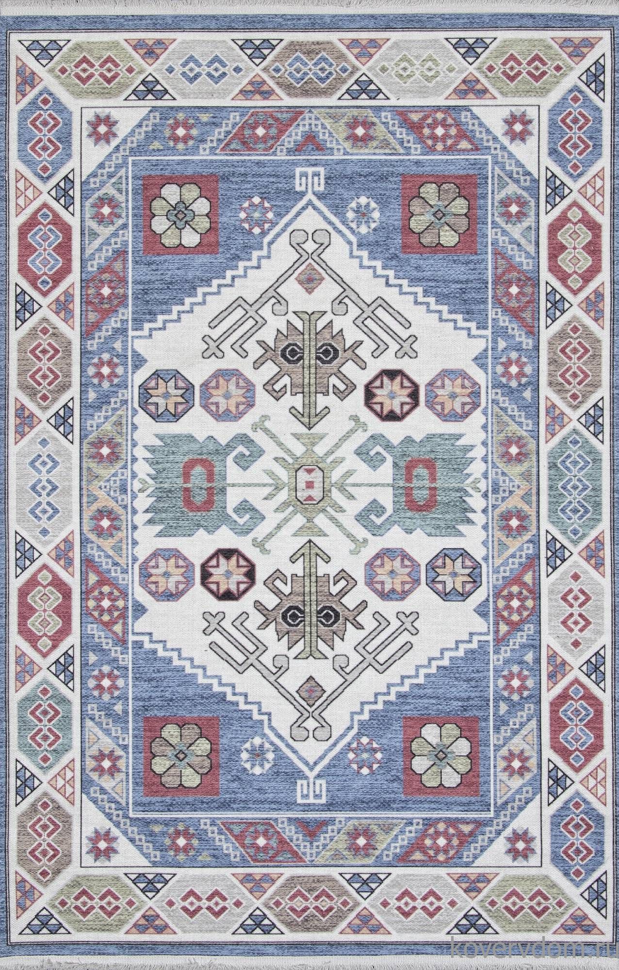 Ковер LOTUS AB150A BLUE / CREAM