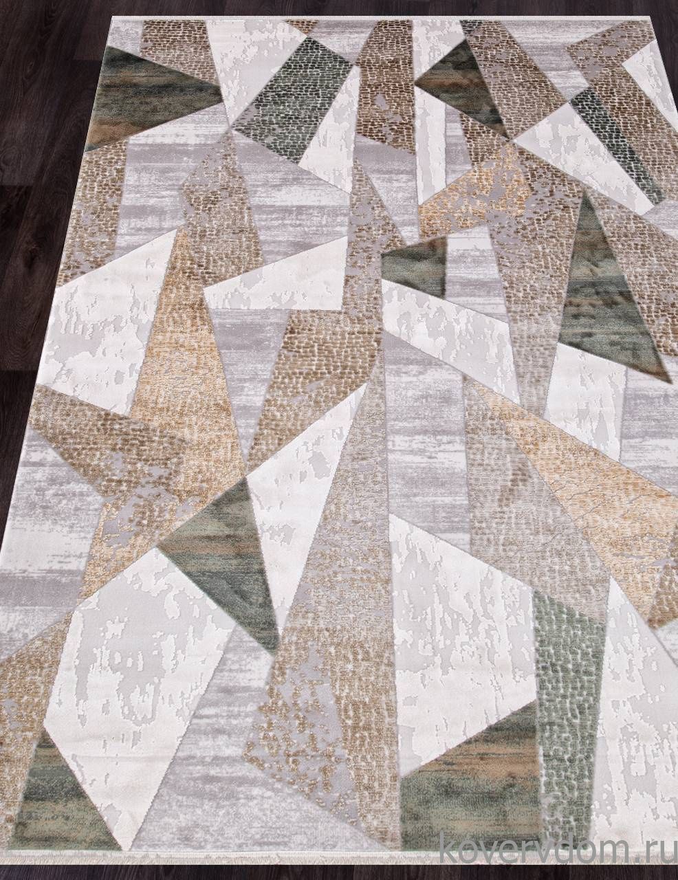 Ковер ALLURES 12108 CREAM / GREEN Ковер ALLURES 12108 CREAM / GREEN