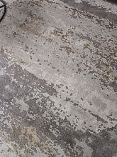 Однотонный ковер GRAFF 2788 GRAY-BEIGE Овал