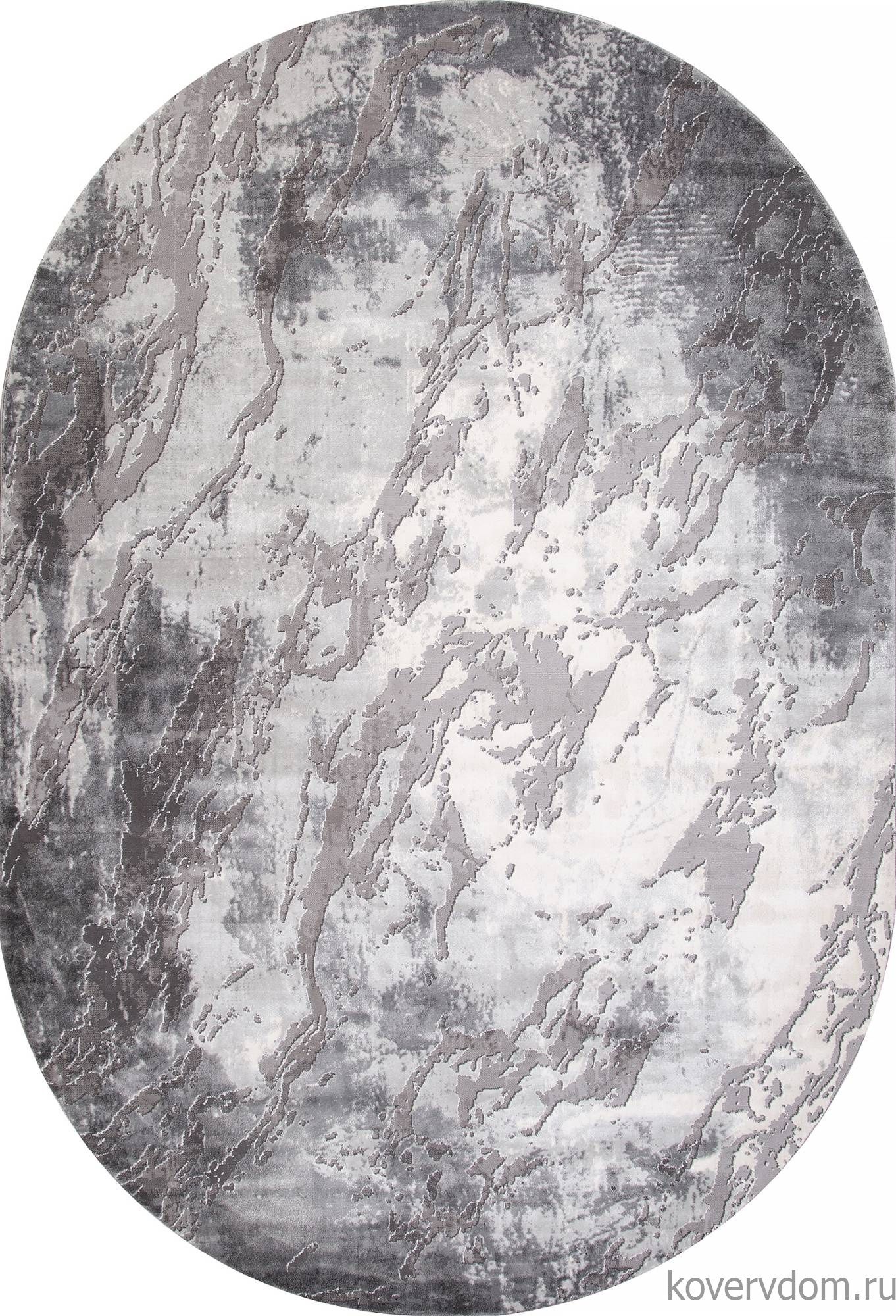 Ковер ARMINA 04075G GREY / GREY Овал Ковер ARMINA 04075G GREY / GREY Овал