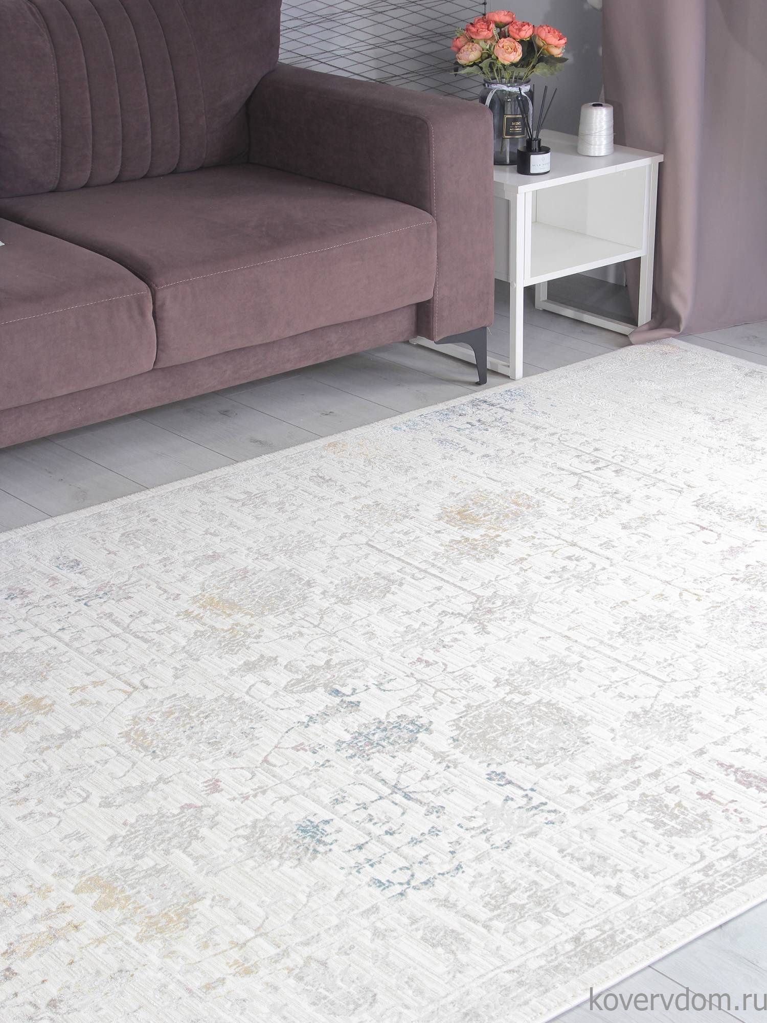 Ковер LILY 9308C S.WHITE / P.CREAM